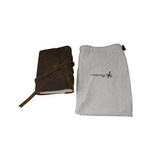 Wanderings Buffalo Leather Journal 5 X 7 93597